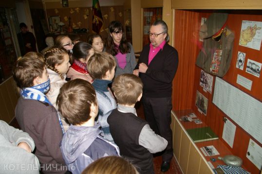 Школьники встретились с ветераном-афганцем