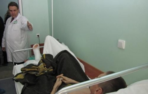 Котельничанину пришили стопу