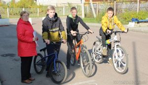 Команда школы №1 победила в "Велотриаде"