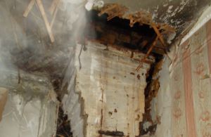 Пожар на улице Вокзальной