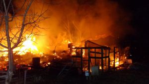 Пожар на Старом Городище