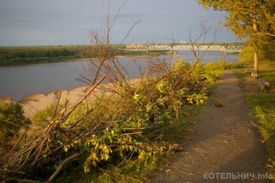 Набережная в Котельниче &mdash; уже очень скоро
