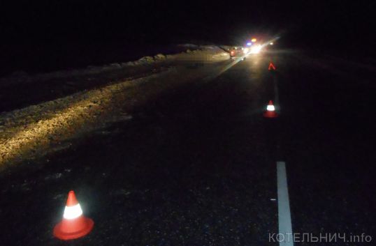 На дороге погиб пешеход