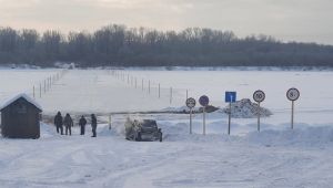 В Котельниче открылась ледовая переправа