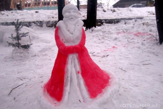 Осьминог вместо Деда Мороза