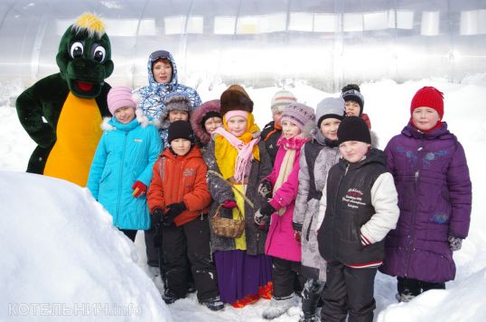 Встречайте масленицу в Динопарке