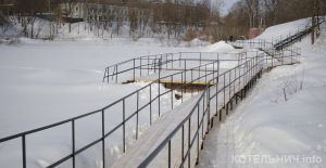 В Динопарке сделали "пирс"