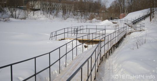 В Динопарке сделали "пирс"