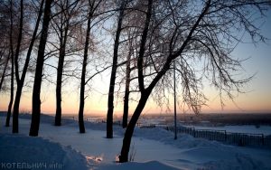 Котельничане пережили самые холодные дни зимы