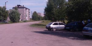 "ВАЗ" наехал на девушку