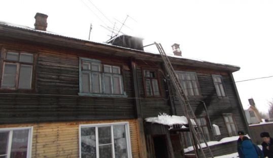 Пожар на Луначарского
