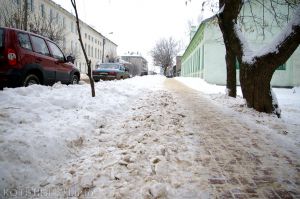 Ответят за содержание тротуаров