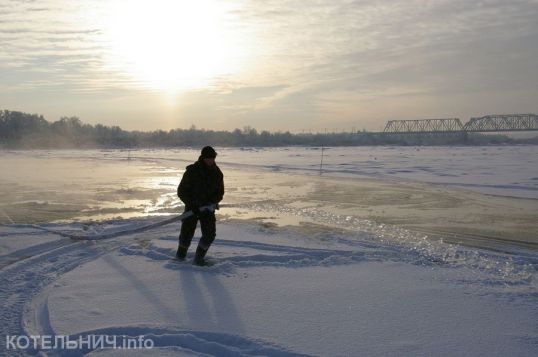 «Дорога жизни» в поселок Затон