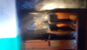 Пожар в подъезде жилого дома