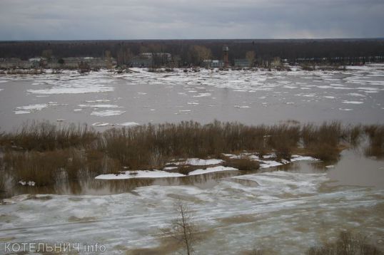 Начался ледоход