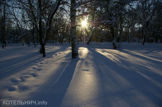 Зимние проделки весны