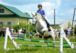 В Котельничском районе прошли соревнования по конному спорту. ВИДЕО