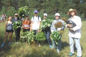 В Нургуше закончилась волонтерская смена