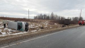 Три человека пострадали в ДТП