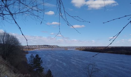 Вятка около Котельнича поднялась за 4 метра