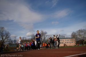 В Котельниче прошла эстафета