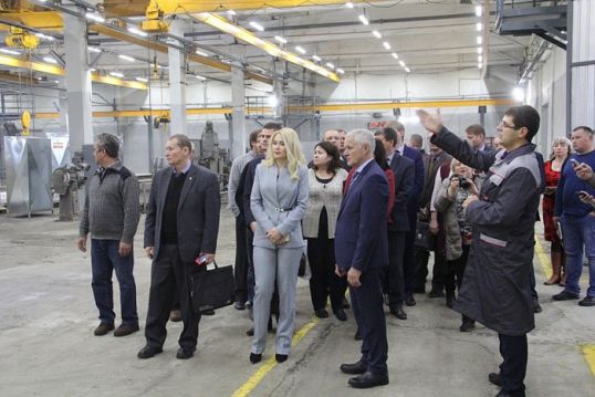 На механическом заводе открыта новая линия