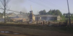 Пожар в Спасском