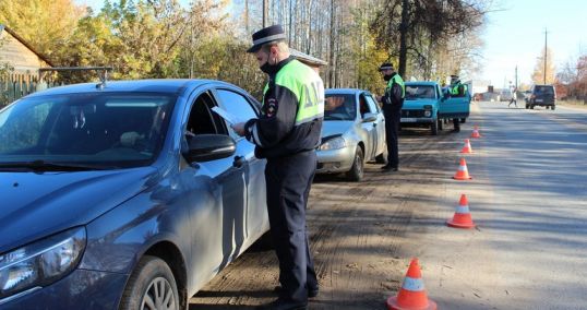 В пятницу и выходные дни в Котельниче пройдут «сплошные проверки» водителей