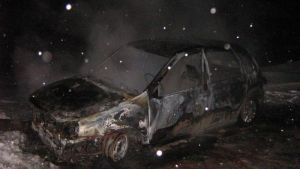 Сгорела "Калина"