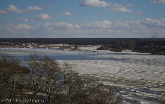 Вятка вскрылась