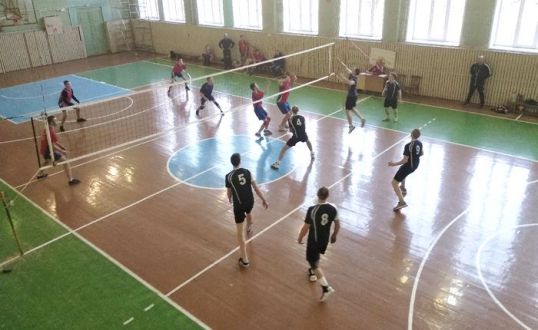 Результаты соревнований по волейболу