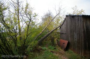 В Котельниче прогулялся смерч