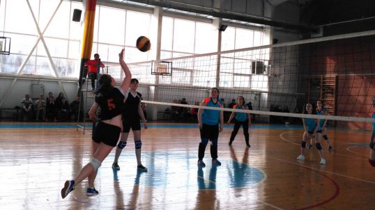 Сыграли в волейбол