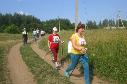 &laquo;Вятская верста&raquo; со скандинавскими палками