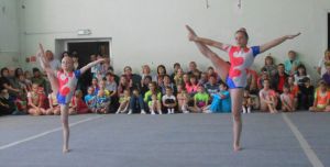 Областные соревнования по акробатике