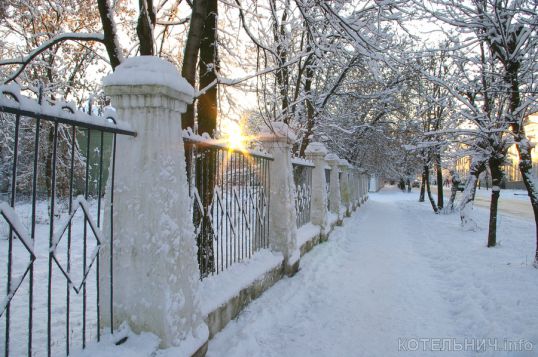 Морозы наступают