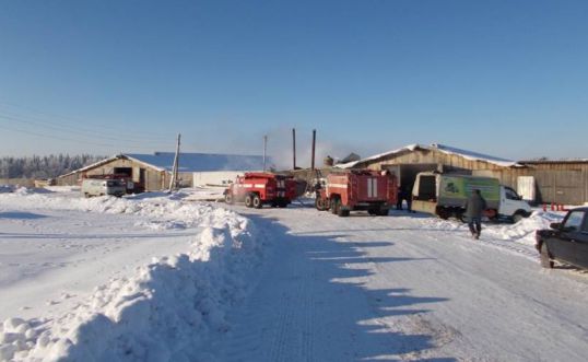 Пожар в котельной