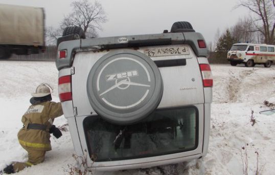 "Патриот" в кювете