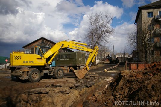 Ремонт водопровода продолжается