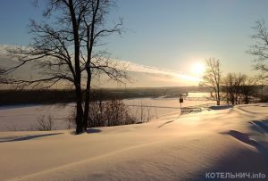 Морозный день