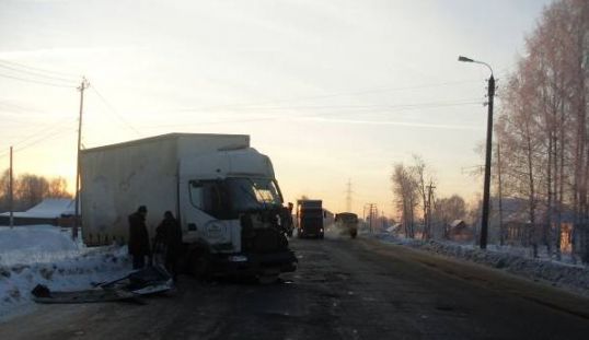 Столкнулись две фуры