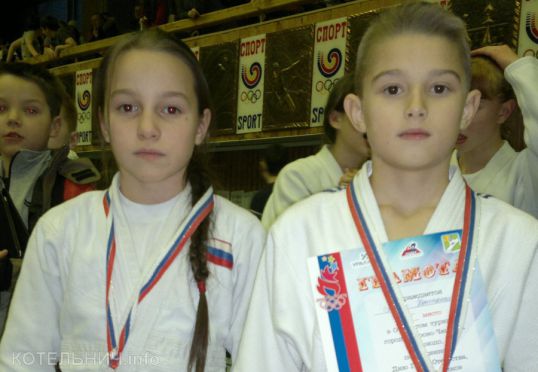 Котельничские дзюдоисты &mdash; чемпионы турнира