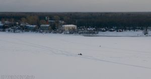Движение по пешеходной дорожке через Вятку разрешено