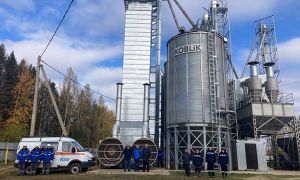 В СПК &quot;Искра&quot; газифицировали зерносушилку