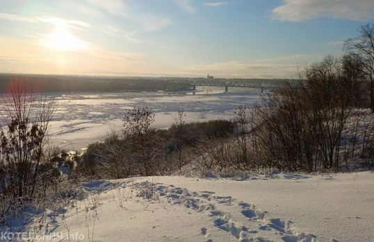 На Вятке начался ледостав