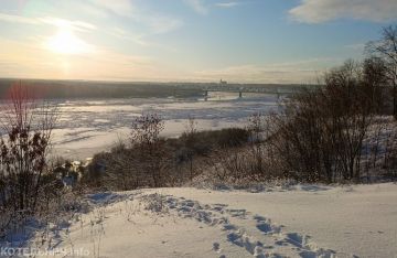 На Вятке начался ледостав