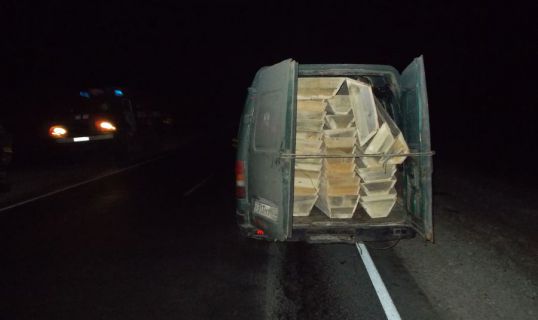 Автомобиль, перевозивший гробы, сбил пешехода