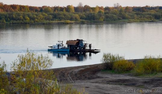 В Затон завозят уголь