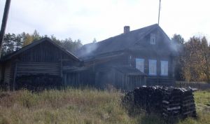 Опять пожар в Щенниковском