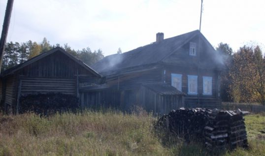 Опять пожар в Щенниковском